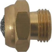 Kennedy S4-2 Type 4 D/Head Silencer G1/4 - Pneumatic Muffler, Wool Element - Chavda.com