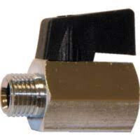 KENNEDY VAB2FM Ball Valve, 1/4 Turn G1/4 F-M - Compact & Durable Shutoff Valve for Fluid Control Systems