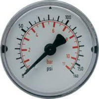 KENNEDY Pressure Gauge 50MM DIA. X 0-12 BAR: Accurate Pressure Measurement in BAR and PSI, Chavda.com