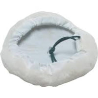 KENNEDY 125mm Merino Sheepskin Bonnet Polishing Pad | Premium Wool Tie-On Buffing Attachment