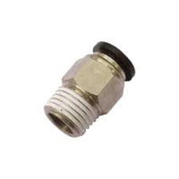 KENNEDY KC10-1MT Pneumatic Fitting: 10mm Connector, G1/8 Threaded Male - KEN2912600K - Air Hose Fitting, Brass