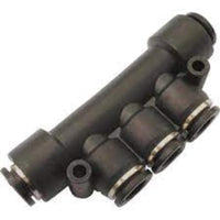 KENNEDY KMT6-4 T-Reducer 6-4mm Pneumatic Fitting | KEN2915000K | Air Hose Connector | Chavda.com