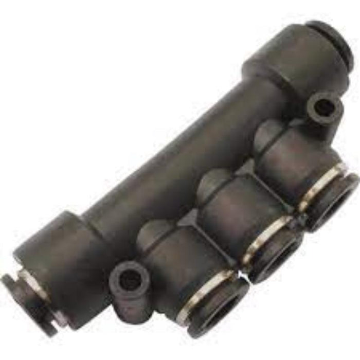 KENNEDY KMT6-4 T-Reducer 6-4mm Pneumatic Fitting | KEN2915000K | Air Hose Connector | Chavda.com
