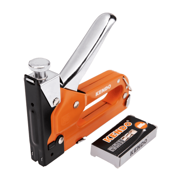 Staple Gun Kendo 4 14 Mm Diy Orange Ken45901 MTS