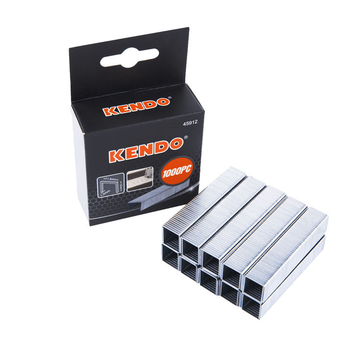 Staple Kendo 12 Mm 12 Mm 1000 Pc Box Ken45912