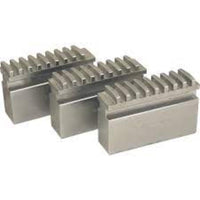 Kennedy EK25 Soft Jaws 250mm (Set of 3) - Scroll Chuck Jaws, Steel, Lathe Accessories