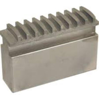 KENNEDY EN08 Scroll Soft Jaws 80mm (Set of 3) - Lathe Chuck Jaws