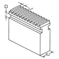 KENNEDY EN25 Scroll Soft Jaws 250mm Set of 3 - Chuck Jaws | chavda.com