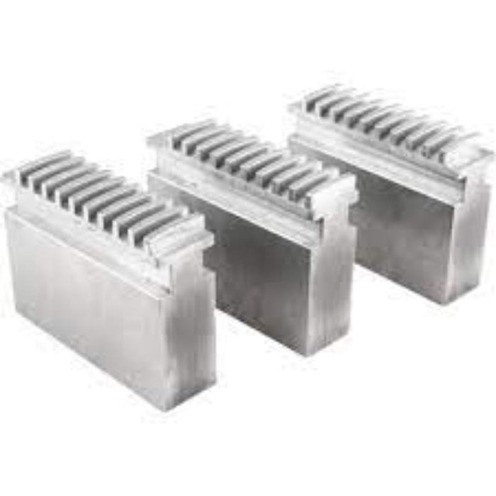 KENNEDY EN32 Scroll Soft Jaws 315MM Set of 3 - Lathe Chuck Jaws, High-Quality Steel, Industrial Tooling