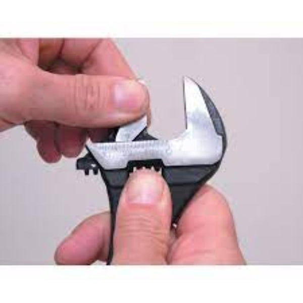 KENNEDY 300mm (12 inch) Adjustable Wrench - Combi-Grip Tool being adjusted.