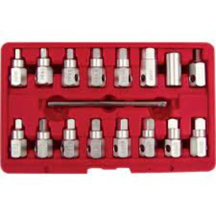 KENNEDY Oil Drain Plug Key Set 3/8