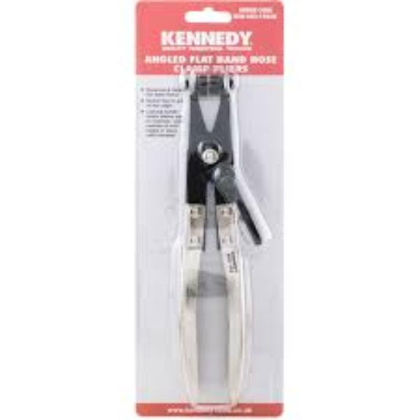 Kennedy HOSE CLAMP PLIERS (ANGLED FLATBAND)
