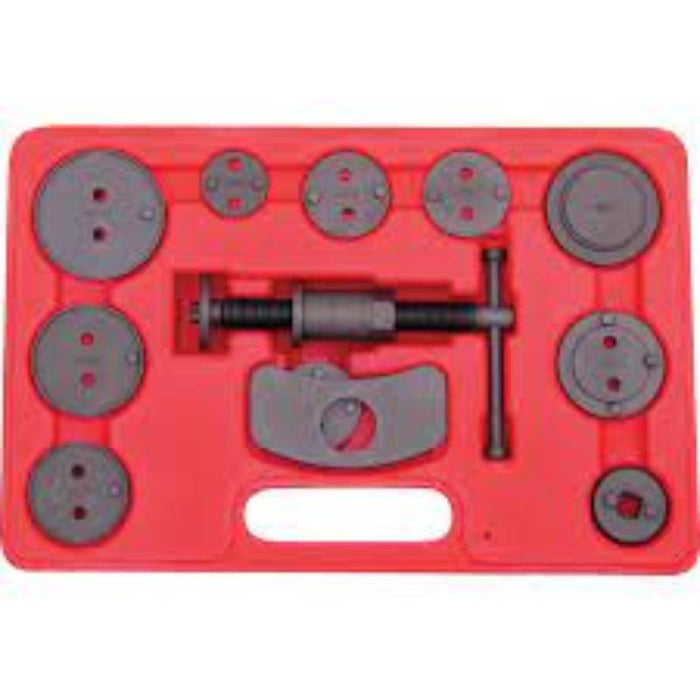 KENNEDY Brake Piston Wind Back Kit Righthand 12-Pce - Automotive Brake Tool Set