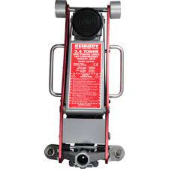 KENNEDY 2.5 Tonne Low Profile Trolley Jack. Quick Lift Car Jack for Mechanics & Automotive Use. Durable and Reliable.