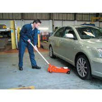 KENNEDY 2-Tonne Long Reach Trolley Jack - Heavy Duty Car Jack for Lifting, Red Color. Buy at chavda.com!