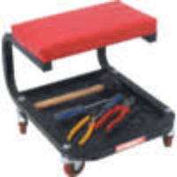 Kennedy Mechanic's Rolling Stool - Mobile Seat for Automotive Work - Rolling Stool with Storage