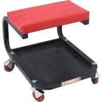 Kennedy Mechanic's Rolling Stool - Mobile Seat for Automotive Work - Rolling Stool with Storage