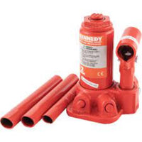 KENNEDY 2-Tonne Bottle Jack - 260mm Max Height. High quality hydraulic jack for lifting cars and trucks. KEN5037820K