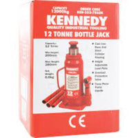 KENNEDY 12-Tonne Bottle Jack: Hydraulic Jack for Heavy Lifting. Heavy Duty.