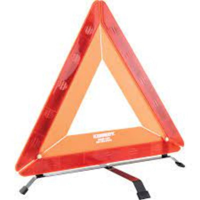 Kennedy Warning Triangle: Emergency Roadside Safety - Red Reflective Hazard Triangle for Car Breakdown