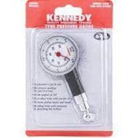 Kennedy Dial Tyre Pressure Gauge - Analog Tire Gauge with PSI/BAR Reading