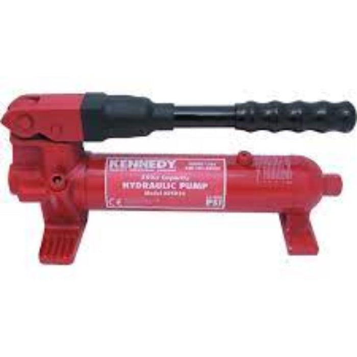 KENNEDY Hand Pump, Single Speed, Hydraulic, 700 BAR, 350CC, 1/4