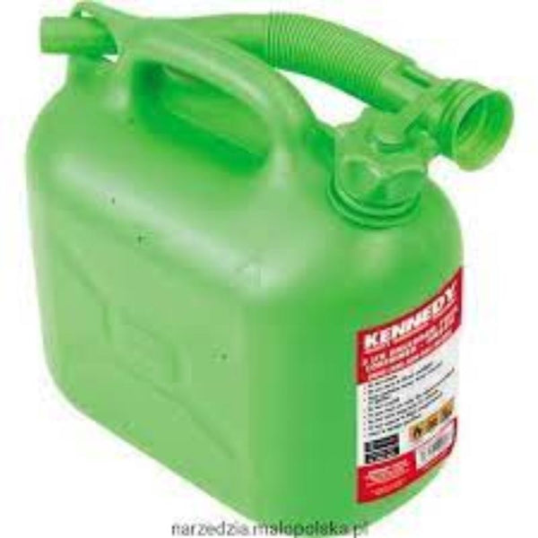 Kennedy 5LTR UNLEADED FUEL CONTAINER -GREEN