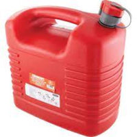 Kennedy 5L Plastic Jerry Can with Internal Spout - Red Fuel Can for Safe Storage at Chavda.com