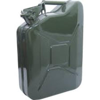 Kennedy 10L Heavy Duty Steel Jerry Can (Green) - Fuel Container - chavda.com