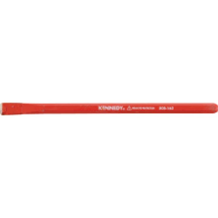 KENNEDY Flat Cold Chisel 12x305mm. Durable metal chisel for cutting and shaping. Precision tool by KENNEDY, available at chavda.com