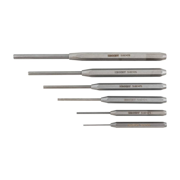 Kennedy EX/LENGTH INSERTED PIN PUNCHES6-PCE SET