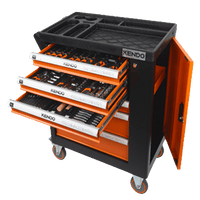 Tool Trolley Kendo 170 Pc 6 Drawer Ken90345
