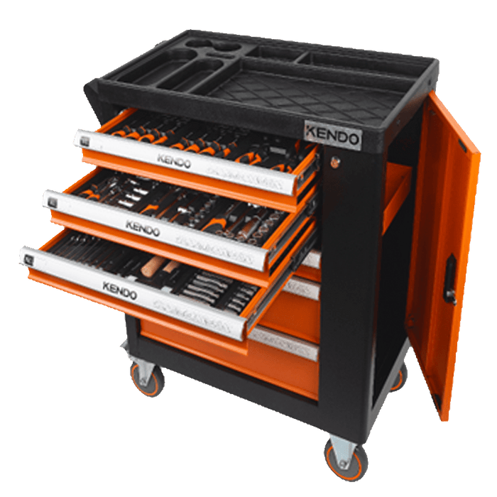 Tool Trolley Kendo 170 Pc 6 Drawer Ken90345