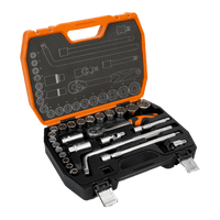 Socket Kendo 1/4 Set 42 Pc Ken90562