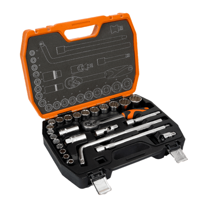 Socket Kendo 1/2 Set 26 Pc Ken90565