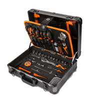 Tool Set Kendo Aluminum Case 124 Piece Ken90702