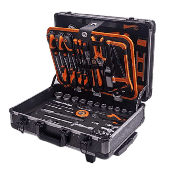 KEN90703 - TOOL SET KENDO ALUMINIUM CASE 161PC