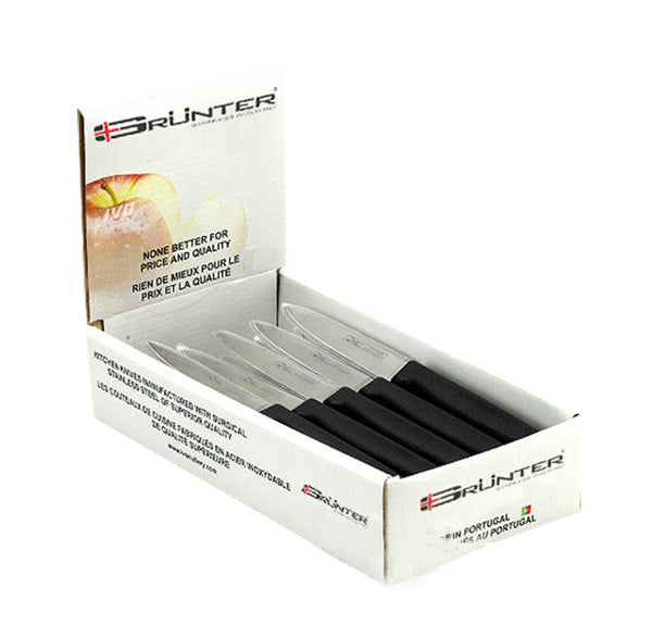 GRUNTER Paring Knife 100Mm (Black Box Set  20 Piece - KNG0001