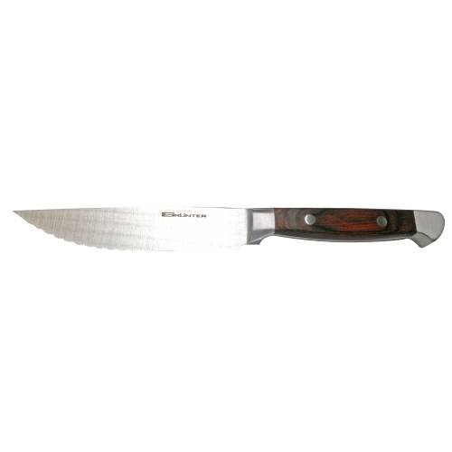 GRUNTER Steak Knife - Elegance - Sharp Tip 125mm | chavda.com Wooden Handle