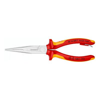 Knipex PLIER - LONG NOSE 200MM WITH CUTTER - KPX2611200