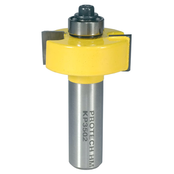 Rabbeting Router Bit, 1 1/4 inch x 1/2 inch, 1/2 inch Shank, Woodworking Tool