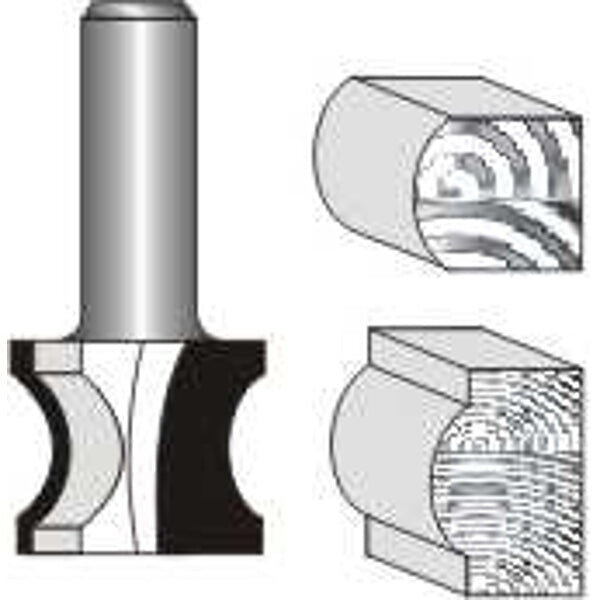 Bull Nose Router Bit 1