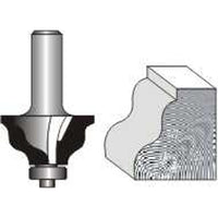 Wavy Edge Router Bit 1 1/4' X 11/16' 1/2' Shank - Woodworking Tool, Edge Profile Cutter