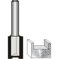 Chavda Pro-Tech Straight Router Bit, 5mm x 14mm, Two Flute Carbide, 1/4