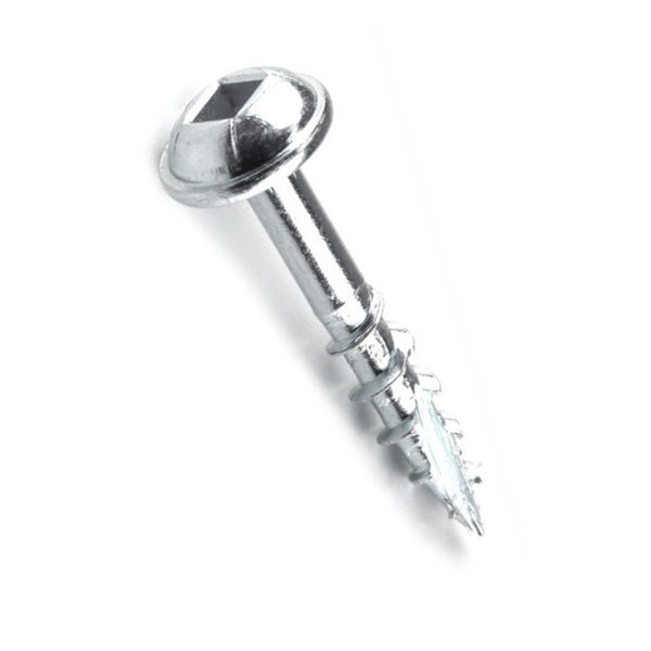 KREG ZINC POCKET HOLE SCREWS 25MM 1.00' #8 COARSE THREAD MX LOC 100CT