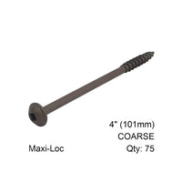 KREG HD PROTEC-KOTE POCKET-HOLE SCREWS - 101MM / 4.00', COARSE-THREAD