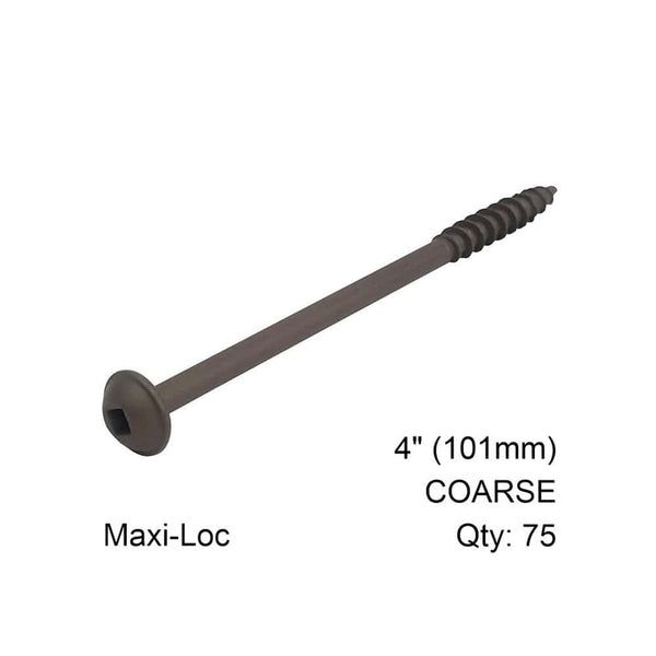 KREG HD PROTEC-KOTE POCKET-HOLE SCREWS - 101MM / 4.00', COARSE-THREAD