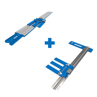KREG RIP-CUT METRIC PLUS KREG ACCU-CUT STRAIGHT ACCURATE SPLINTER-FREE CUTS FOR CIRCULAR SAWS