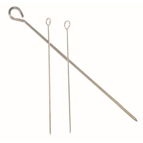 BCE Kebab Skewers S/Steel (Flat) - 300Mm (12) - KSS0300
