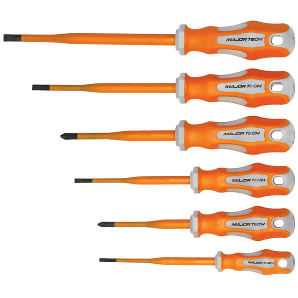 Major Tech 1000V AC/1500V DC Insulated Slimline Screwdriver Set | KTK0306 - image 1